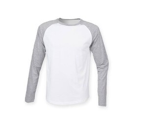SF Men SF271 - Langarm-Baseball-T-Shirt