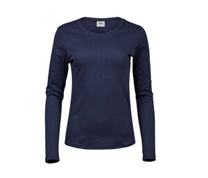 Tee Jays TJ590 - Langarm-T-Shirt für Damen Navy