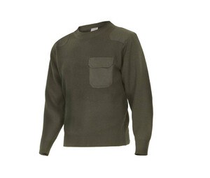 VELILLA VL100 - DICKE PULLOVER RUNDHALS Khaki