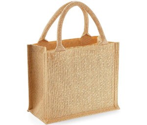 Westford mill WM431 - Kleine Glitzer Tasche Natural / Gold