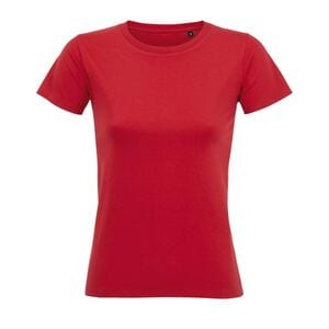 SOL'S 02080 - Damen Rundhals T Shirt Imperial Fit  Rot