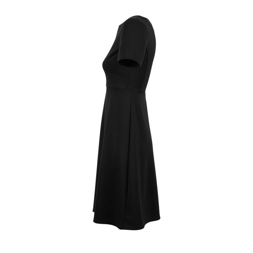 NEOBLU 03171 - Kurzärmeliges Midi-Kleid Camille