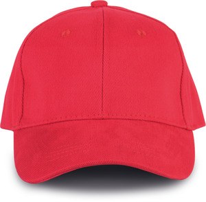 K-up KP108 - Oeko-Tex Cap mit 6 Panels Rot