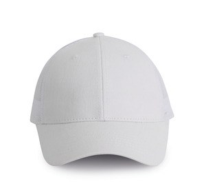 K-up KP158 - 6-Panel-Trucker-Kappe White / White