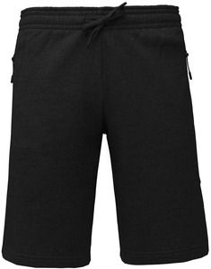 Proact PA1022 - Multisport-Bermuda-Shorts aus Fleece für Erwachsene Black