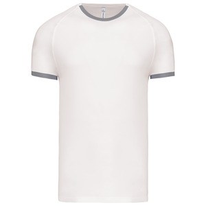 Proact PA406 - Performance T-Shirt White / Fine Grey