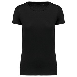 Kariban K3001 - Damen-T-Shirt Supima® mit kurzen Ärmeln und Rundhalsausschnitt Black