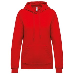 Kariban K473 - Damen Kapuzensweatshirt Rot