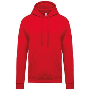 Kariban K476 - Herren Kapuzensweatshirt Rot