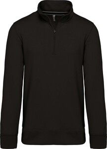 Kariban K487 - Sweatshirt mit Reißverschlusskragen Black