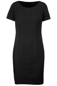 Kariban K500 - Kleid mitkurzen Ärmeln Black