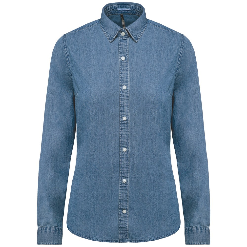 Kariban K509 - Damen Denimhemd