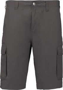 Kariban K755 - Leichte Bermuda-Shorts für Herren mit mehreren Taschen Light Charcoal
