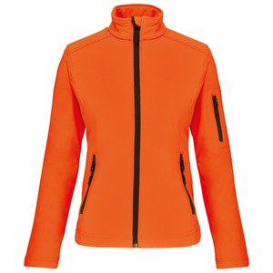 Kariban K400 - DAMEN SOFTSHELL JACKE Fluorescent Orange