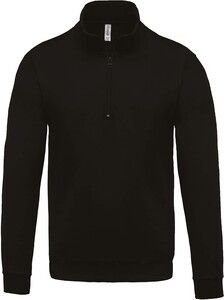 Kariban K478 - Sweatshirt 1/4-Reißverschluss Black