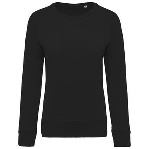 Kariban K481 - Damen Sweatshirt BIO-BAUMWOLLE Rundhalsausschnitt Raglanärmel