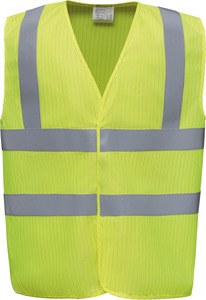 Yoko YHVW100ASFR - WARN, ANTI-STATIC und flammhemmendem WAISCOAST Hi Vis Yellow