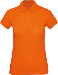 B&C CGPW440 - Ladies' organic polo shirt Orange