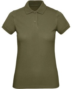 B&C CGPW440 - Ladies' organic polo shirt Urban Khaki