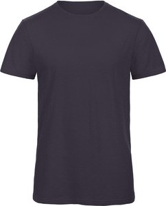B&C CGTM046 - Men's Slub Organic Cotton Inspire T-shirt Chic Navy