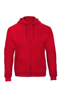 B&C CGWUI25 - ID.205 Hooded Full Zip Sweatshirt Rot