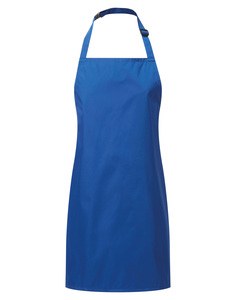 Premier PR145 - Wasserdichte Latzschürze „Essential“ Royal Blue