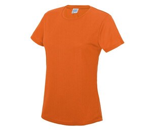 Just Cool JC005 - Atmungsaktives T-Shirt für Damen von Neoteric ™ Electric Orange