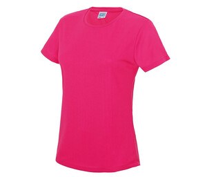 Just Cool JC005 - Atmungsaktives T-Shirt für Damen von Neoteric ™ Hot Pink