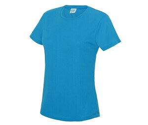 Just Cool JC005 - Atmungsaktives T-Shirt für Damen von Neoteric ™ Sapphire Blue