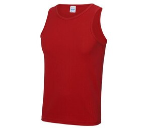 Just Cool JC007 - Tanktop für Herren Fire Red