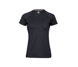 Tee Jays TJ7021 - Frauensport-T-Shirt Black