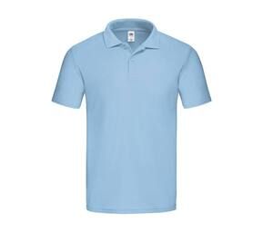 Fruit of the Loom SC282 - Baumwoll -Polo -Hemd Sky Blue