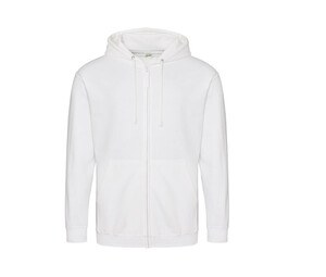 AWDIS JH050 - Sweatshirt mit Reißverschluss Arctic White