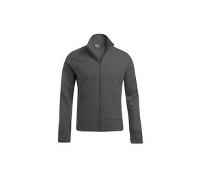 Promodoro PM5290 - Großes Sweatshirt mit Reißverschluss für Herren steel gray