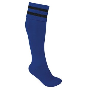 ProAct PA015 - GESTREIFTE SPORTSOCKEN Dark Royal Blue / Black