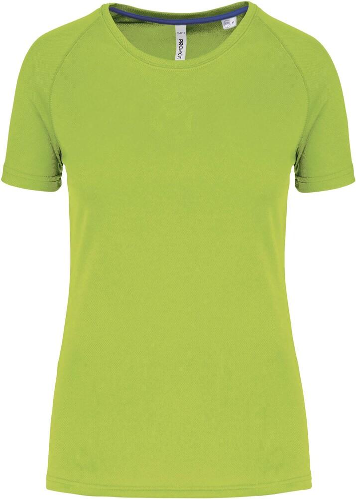 Proact PA4013 - Damen-Sportshirt aus Recyclingmaterial mit Rundhalsausschnitt