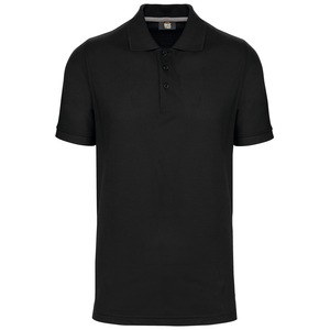 WK. Designed To Work WK274 - Polo Antibacteriano Hombre Black