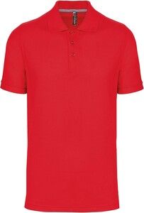 WK. Designed To Work WK274 - Polo Antibacteriano Hombre Red