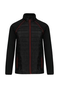 WK. Designed To Work WK6147 - Bi-Material Unisex-Jacke DayToDay Schwarz / Rot