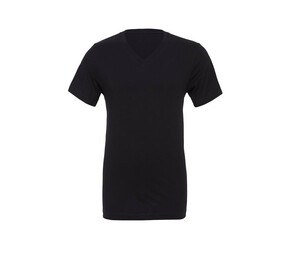 Bella+Canvas BE3005 - Unisex T-Shirt mit V-Ausschnitt Black