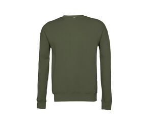Bella+Canvas BE3945 - Unisex-Rundhals-Sweatshirt Military Green