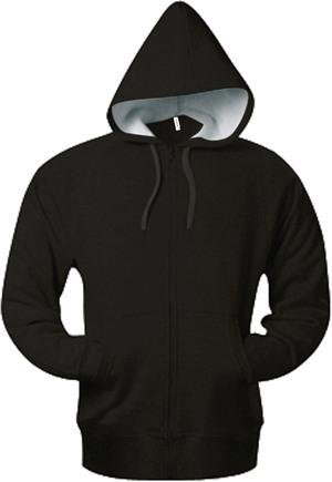 Kariban K444 - Sweatshirt Jacke mit Kapuze