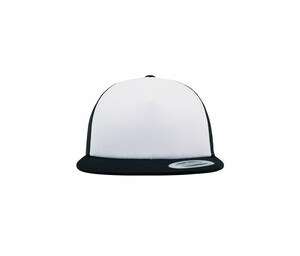 Flexfit 6005FW - American Cap Flat Visor Black / White / Black