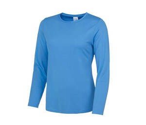 Just Cool JC012 - Atmungsaktives Langarm-T-Shirt für Damen von Neoteric ™ Sapphire Blue