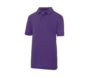 Just Cool JC040J - Atmungsaktives Polo -Hemd für Kinder Purple