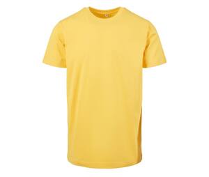 Build Your Brand BY004 - Rundhals-T-Shirt taxi yellow