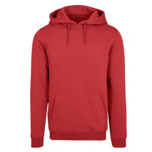 Build Your Brand BY011 - Schwerer Hoodie City Red