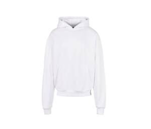 BUILD YOUR BRAND BY162 - ULTRA HEAVY COTTON BOX HOODY Weiß