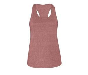 Bella+Canvas BE6008 - WOMEN'S JERSEY RACERBACK TANK Heather Mauve