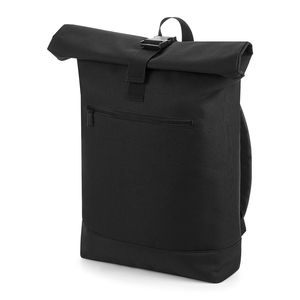 Bag Base BG855 - Roll-Top-Rucksack Black